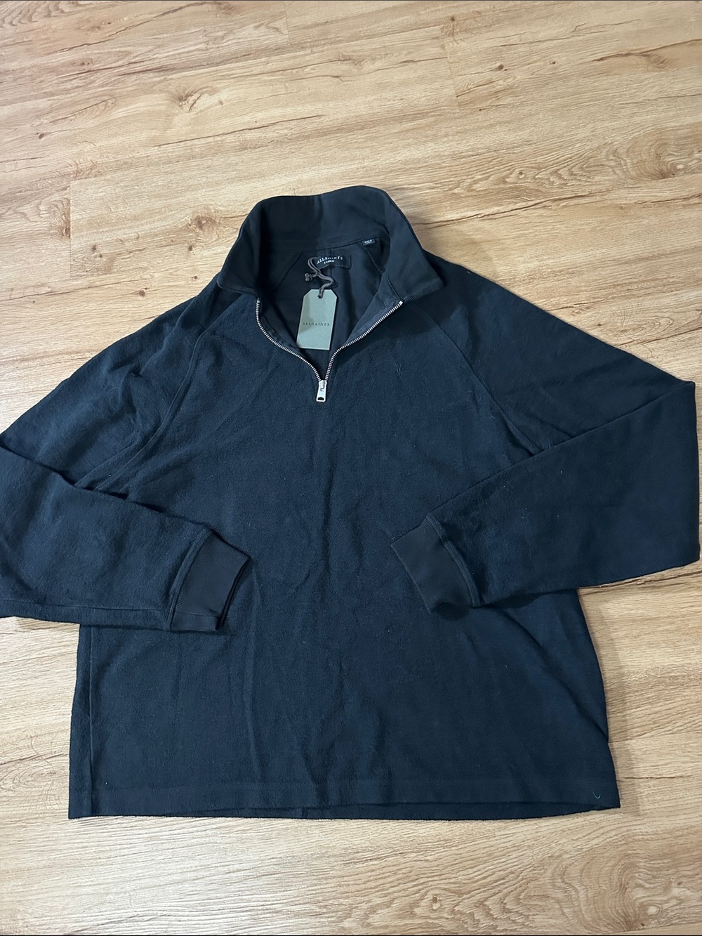 Allsaints half zip polo